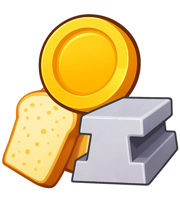 Resource Values by HQ Level